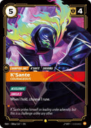 Image for K'Sante, Courageous (Alternate Art) (086a/167) (Radiance) (RAD) - Riftbound: League of Legends Trading Card Game