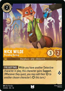 Image for Nick Wilde - Providing Backup (25/204) (Hyperia City) (14) - Disney Lorcana