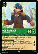 Image for Don Karnage - Debonair Pirate (88/204) (Hyperia City) (14) - Disney Lorcana