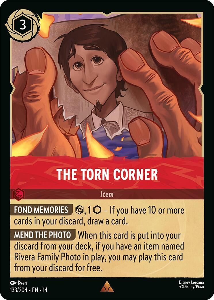 Image for The Torn Corner (133/204) (Hyperia City) (14) - Disney Lorcana