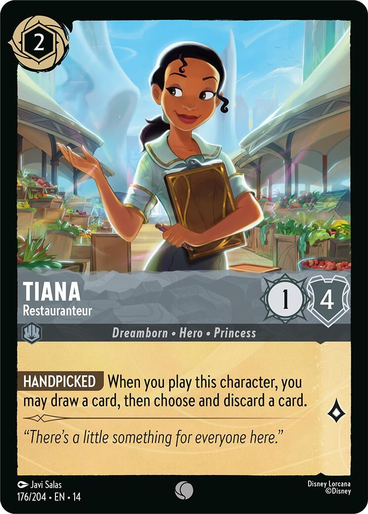 Image for Tiana - Restauranteur (176/204) (Hyperia City) (14) - Disney Lorcana