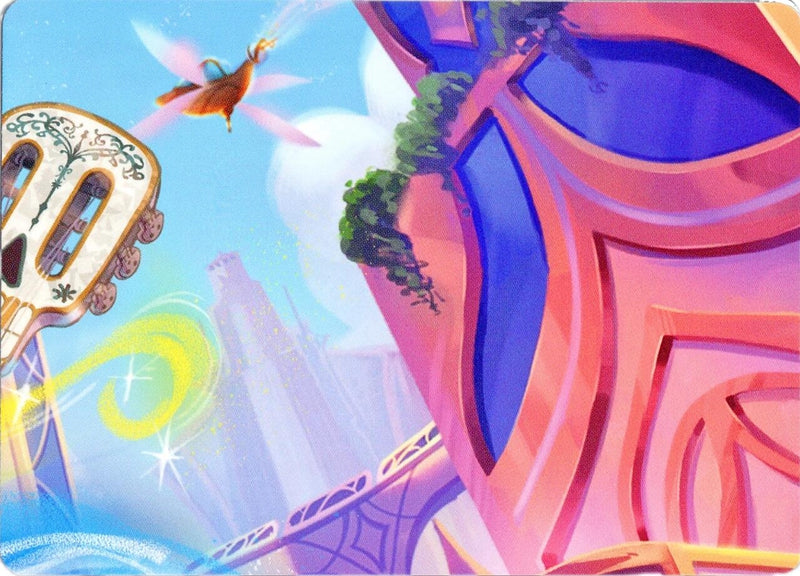 Image for Hyperia City Puzzle Insert (Top Right) (Hyperia City) (14) - Disney Lorcana