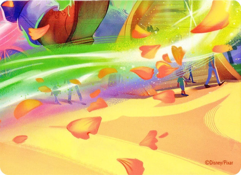 Image for Hyperia City Puzzle Insert (Bottom Right) (Hyperia City) (14) - Disney Lorcana