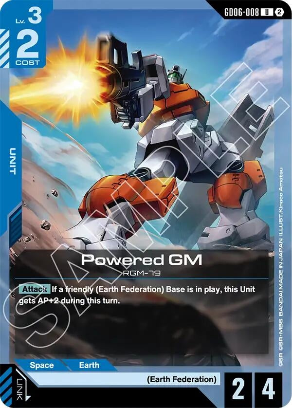 Image for Powered GM (GD06-008) (Stardust Trails) (GD06) - Gundam Card Game