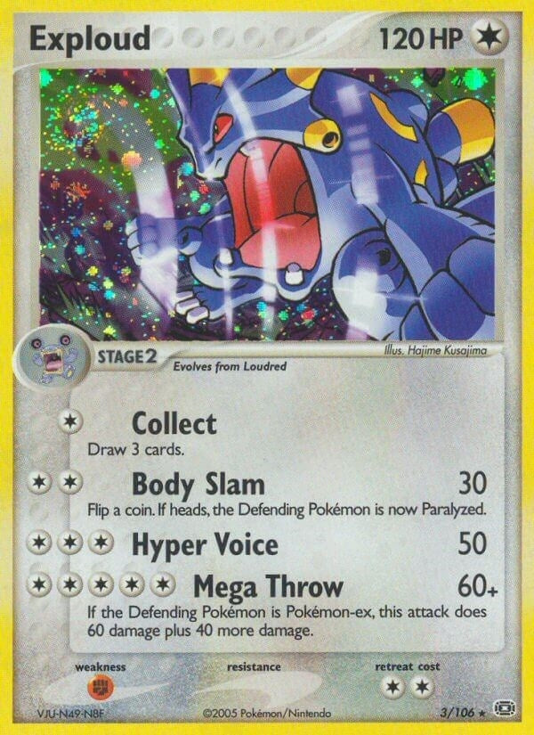 Exploud (3/106) (Emerald)