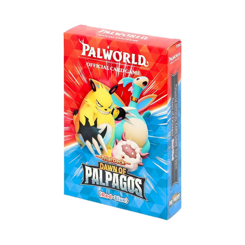 PALWORLD DAWN OF PALPAGOS RED/BLUE TRIAL DECK