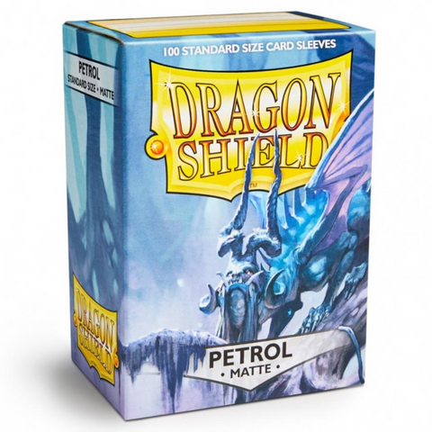 Dragon Shield - Standard Card Sleeves (100): MATTE PETROL