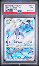 FA/GLACEON VSTAR CROWN ZENITH 2023 POKEMON SWORD AND SHIELD CROWN ZENITH PSA 9