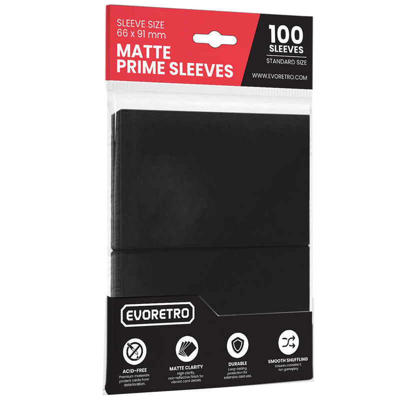 EVORETRO black card sleeve