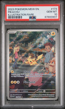 PSA 10 - PIKACHU ILLUSTRATION RARE 2023 POKEMON MEW EN-151