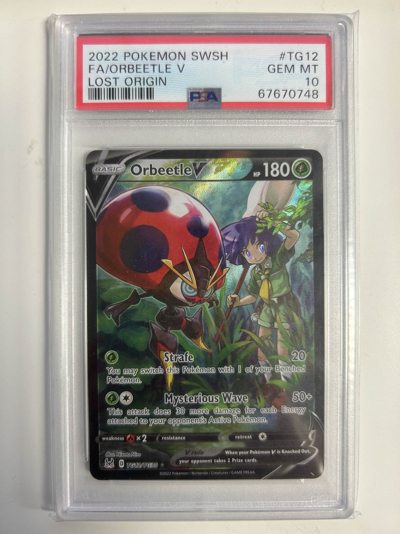 PSA 10 2022 POKEMON SWORD & SHIELD LOST ORIGIN