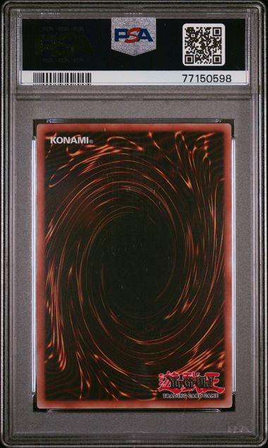 DARK MAGICIAN QCSE-ATTRIBUTE ERROR-ITA 2023 YU-GI-OH! LC01-LEGENDARY COLLECTION: 25TH ANNIVERSARY EDITION PSA 9