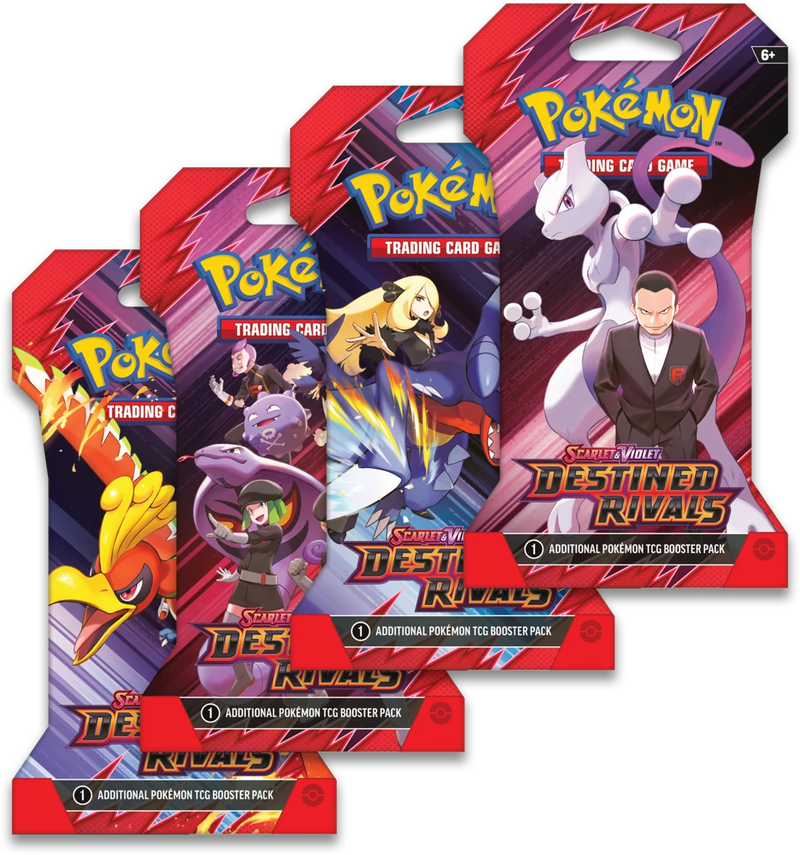 Scarlet & Violet: Destined Rivals Sleeved Booster Pack x12