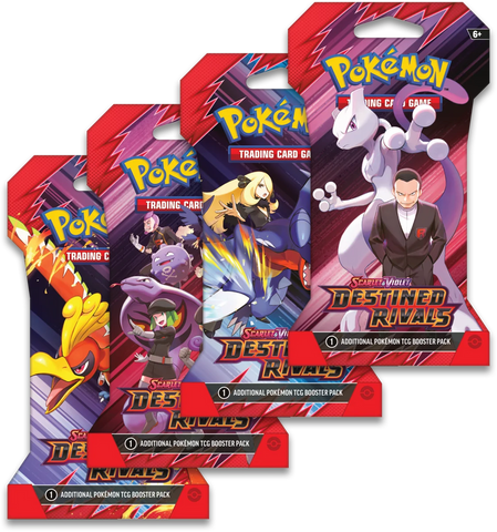 Scarlet & Violet: Destined Rivals Sleeved Booster Pack x12