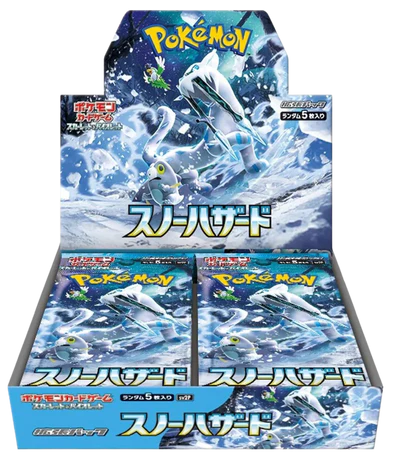 Japanese Scarlet & Violet - Snow Hazard Booster Box SV2P