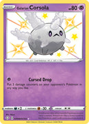 Galarian Corsola (SV049/SV122) [Sword & Shield: Shining Fates]