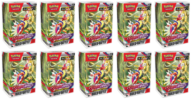Scarlet & Violet: Base Set - Build & Battle Box Display