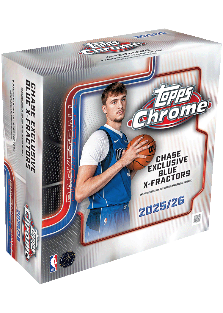 2025-26 Topps Chrome® Basketball - Mega Box