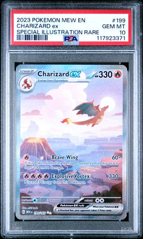 2023 POKEMON MEW EN-151 #199 CHARIZARD ex SPECIAL ILLUSTRATION RARE