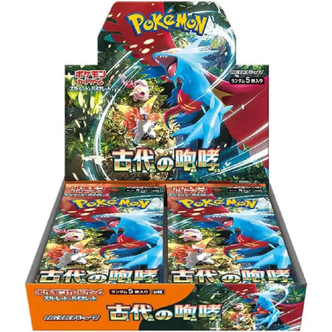 Japanese Scarlet & Violet - Expansion Pack Ancient Roar Booster Box SV4K