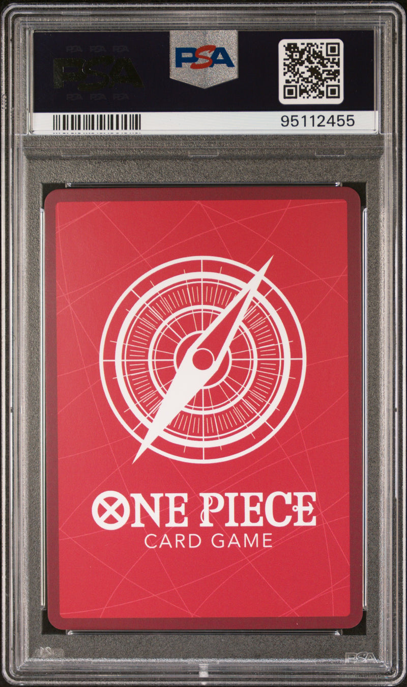 PSA 10 UTA ALTERNATE ART 2024 ONE PIECE OP06-WINGS OF THE CAPTAIN