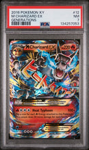 PSA 7 - M CHARIZARD EX GENERATIONS 2016 POKEMON XY GENERATIONS